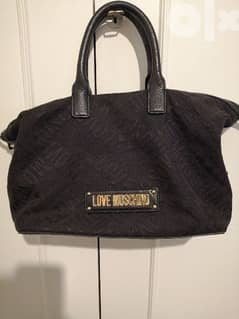 love Moschino black bag