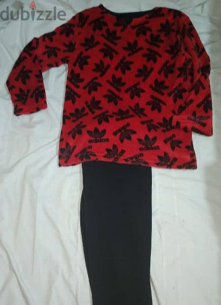 pyjama red and black 3pcs s to xxxL  1=7$ or 3=15$ 3