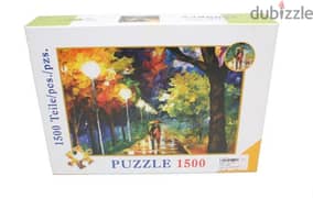 Jigsaw Puzzle 1500 Pcs Walking Under Rain