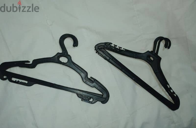 hangers each 3 pcs for  1$ 1