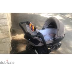 chicco activ3 stroller 3 in one 3 items pram carseat bed