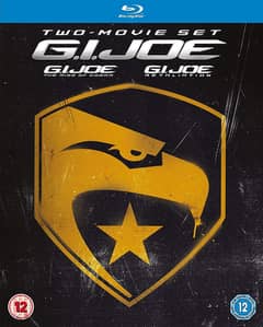 GI-Joe 2 Movies Box-Set Sealed Original DVD Blu-ray Movie
