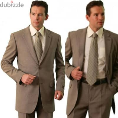 men suits khaki colour 50.52 made in Italy