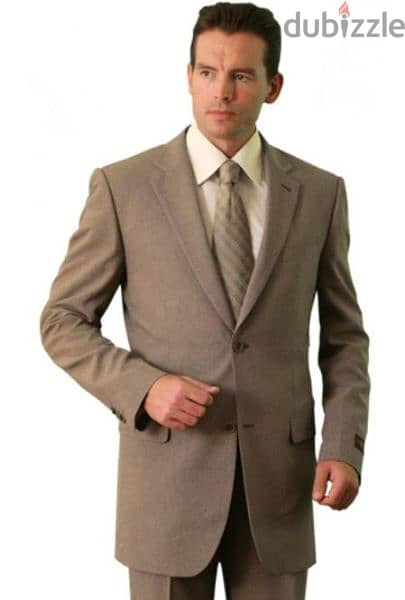 men suits khaki colour 50.52 made in Italy 2