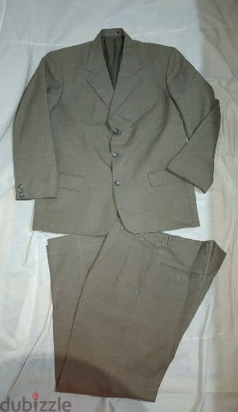 men suits khaki colour 50.52 made in Italy 4