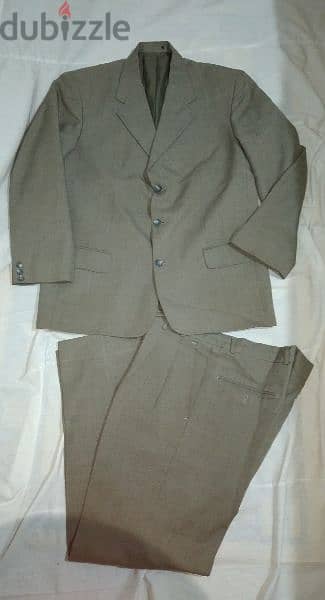 men suits khaki colour 50.52 made in Italy 5