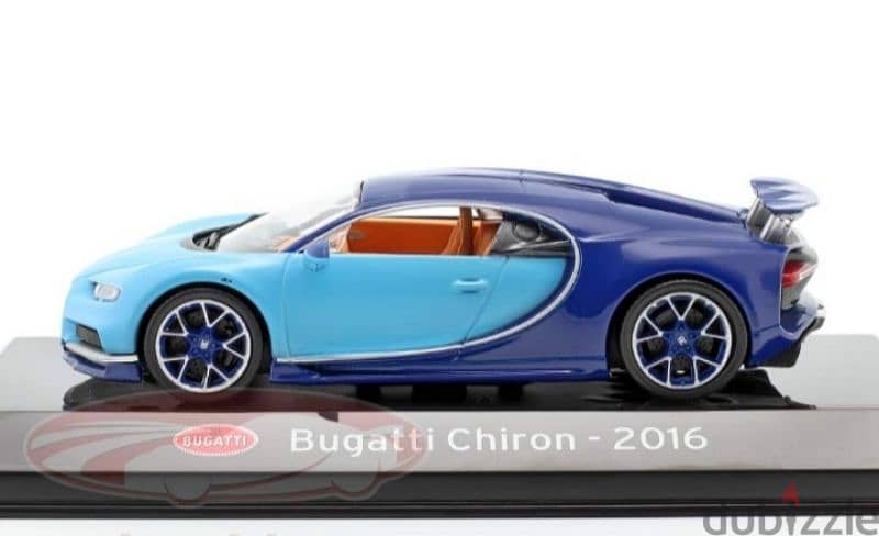 Bugatti Chiron diecast car model 1;43. 2