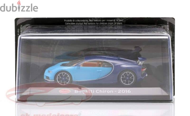 Bugatti Chiron diecast car model 1;43. 5