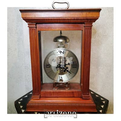 Rossonero Mantel And Table Skaliton Clock.