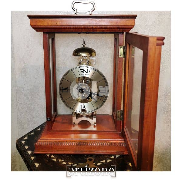 Rossonero Mantel And Table Skaliton Clock. 1