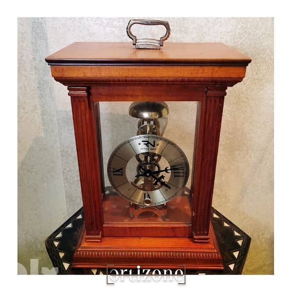 Rossonero Mantel And Table Skaliton Clock. 3