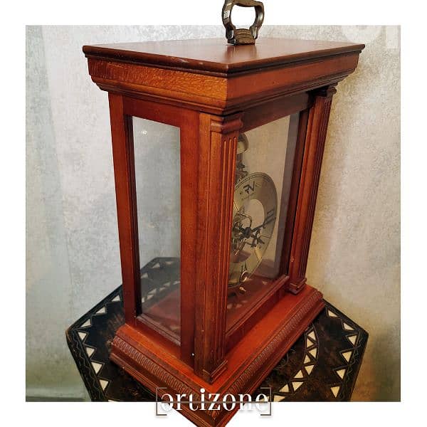 Rossonero Mantel And Table Skaliton Clock. 4