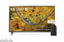 Led LG TV 50 inch Smart 4K UHD ThinQ 50UP7550PVG تلفزيون سمارت ال جي 0