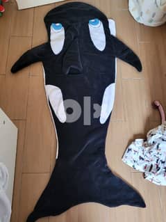 whale sleeping bag