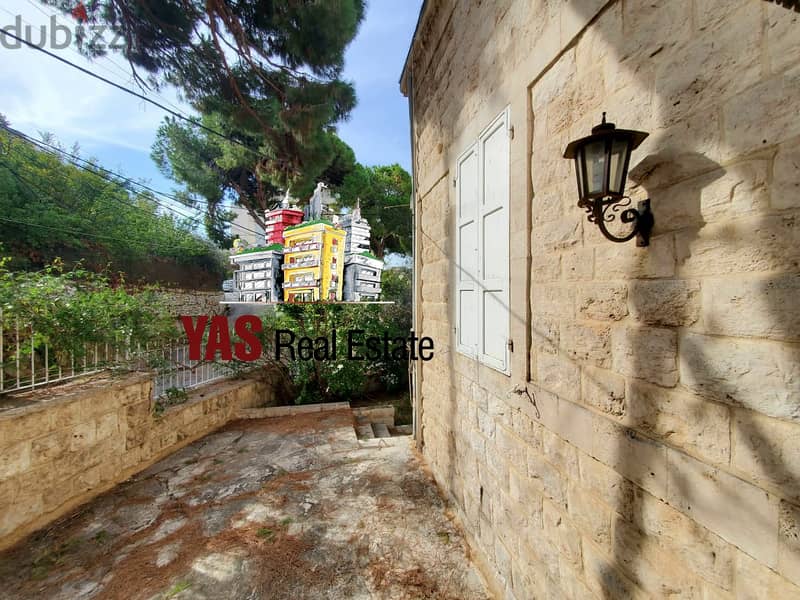 Ghadir 250m2 + 400m2 Terrace / garden | Authentic Lebanese Villa |Rent 4