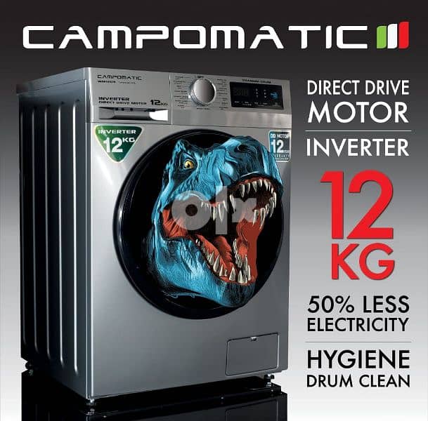 Campomatic Washer 12 Kg 1400 RPM 0