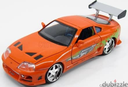 Toyota Supra (Fast And Furious) diecast car model 1:24.