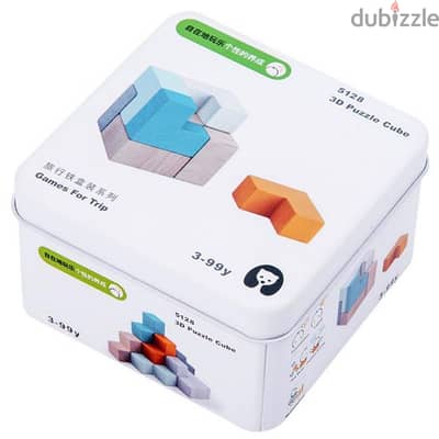 Wooden 3D Puzzle Cube