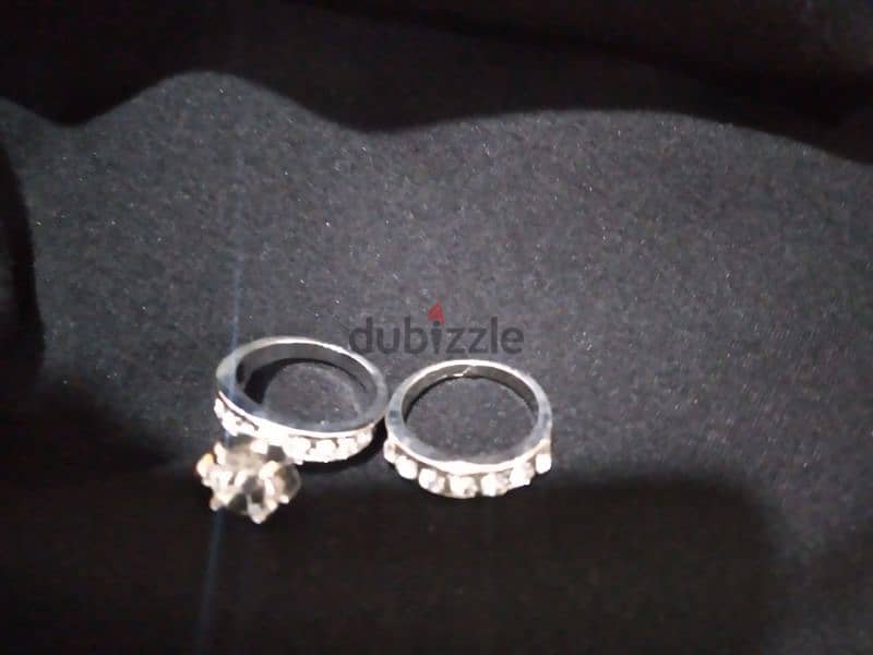 rings set of 2 stainless steel size 16 17 18 19 4