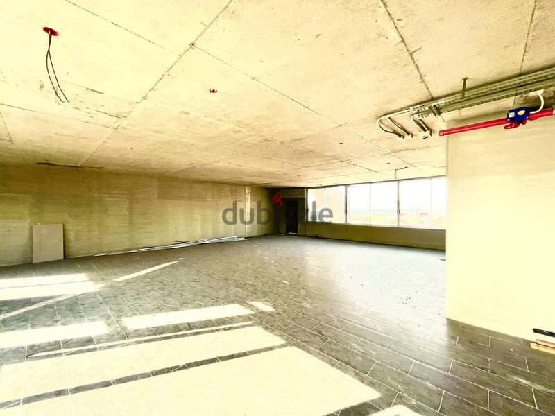 JH22-1372 Open space office 420m for rent in Saifi-Beirut- $5,000 cash 1