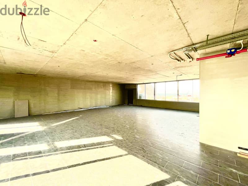 JH22-1373 Open space office 210 m for rent in Saifi-Beirut-$2,500 cash 1