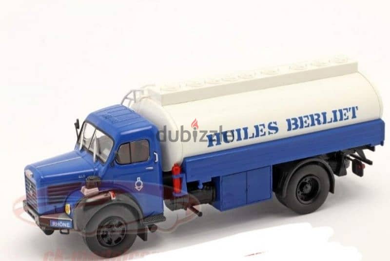 Berliet M2 Tank Truck (1960) diecast car model 1;43. 0