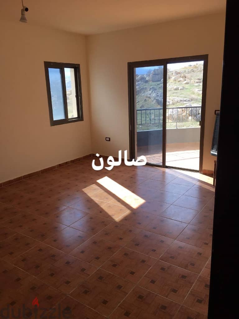 120Sqm|Apartment for sale Rachaya al Wadi/Dahr al Ahmar|Mountain view 0