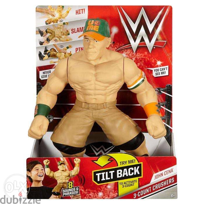 WWE 3 Count Crushers John Cena Figure toy 0
