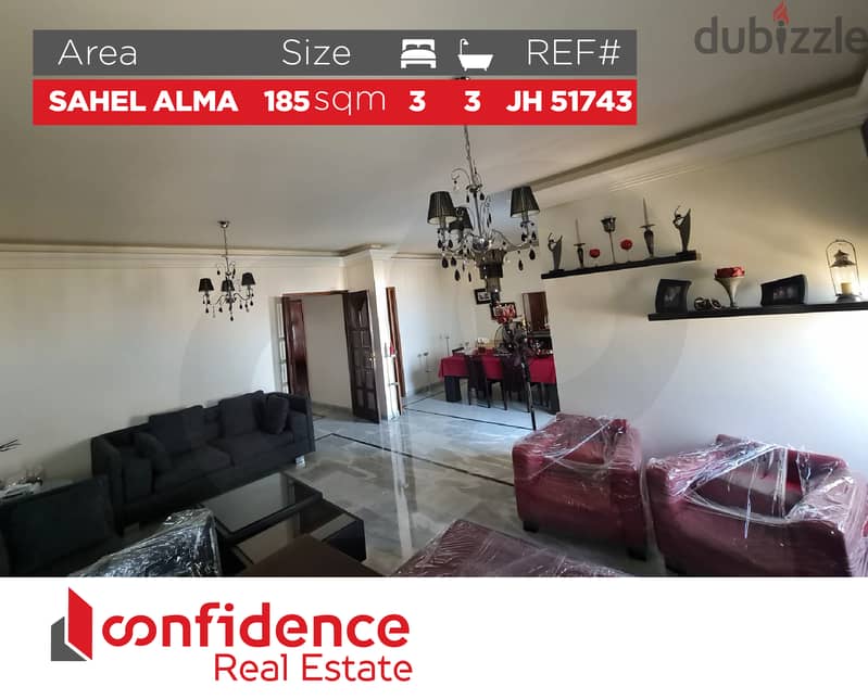 GREAT DEAL! 185 SQM Apartment for sale in Sahel Alma! REF#JH51743 0