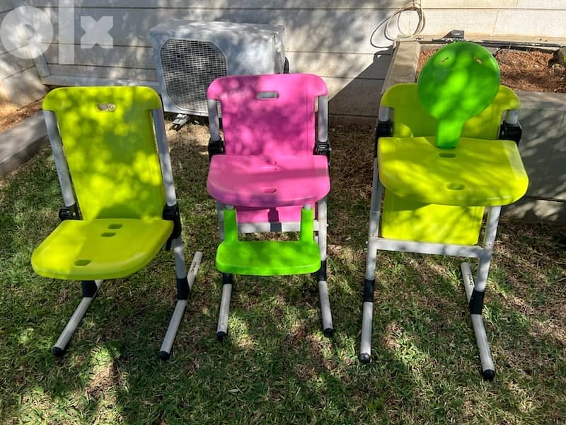 Brevi Slex set of 3 chairs 2