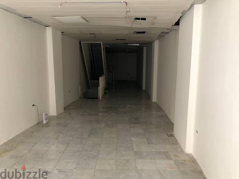 200 Sqm|Shop for rent in Hamra| 3 floors 1