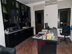 Zouk Mosbeh 100m2 + 30m2 Terrace | Office | Well Maintained | 0