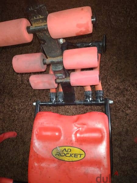 machine Ad Rocket fitness used working condition 10