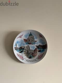 vintage plate souvenir from Venice