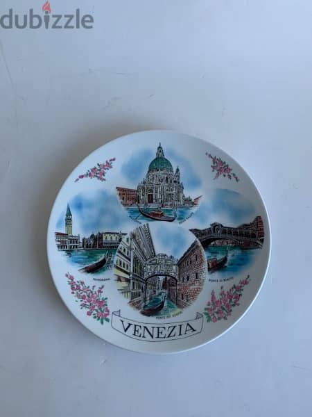 vintage plate souvenir from Venice 1