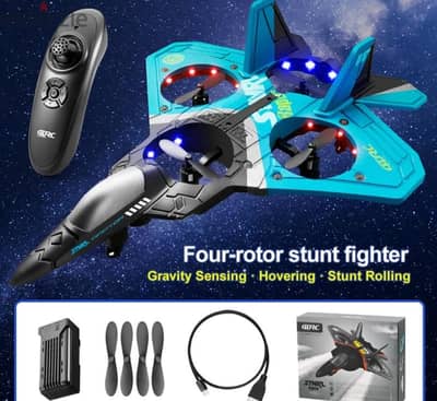 V17 Jet Fighter Stunt RC Airplane remote control