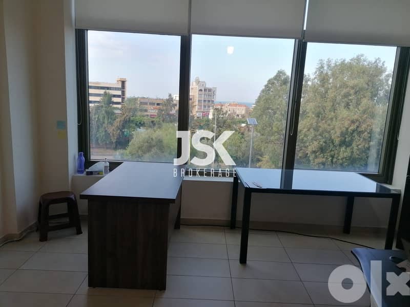 L10536-Office For Rent In a well known center in Jbeil 0