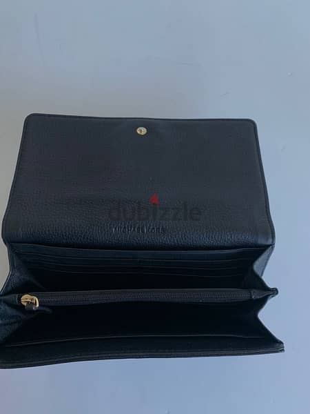 Michael Kors black leather wallet 2