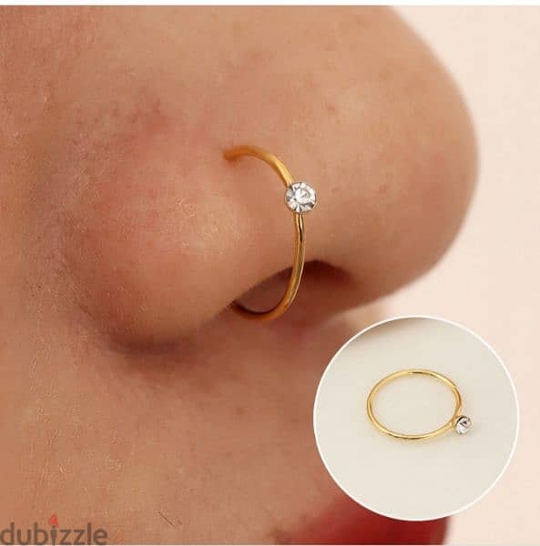 earrings fake piercing. ma bada te2di7 3