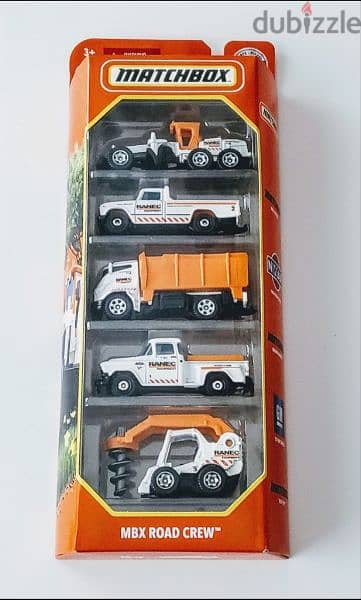 5 car pack Road Assistance diecast car model 1;64.