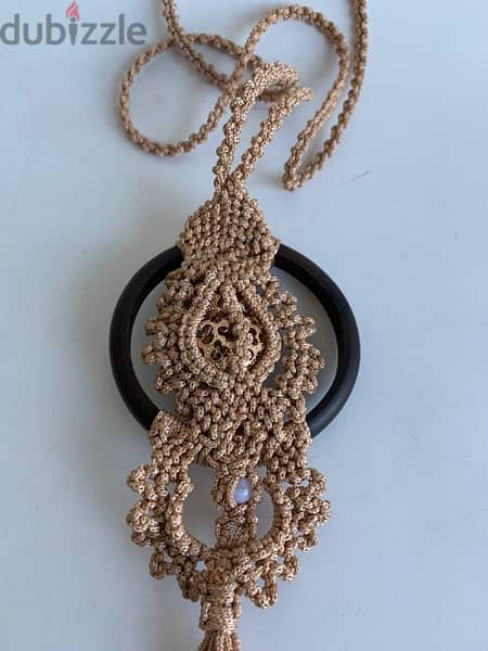 Handmade crochet necklace 2