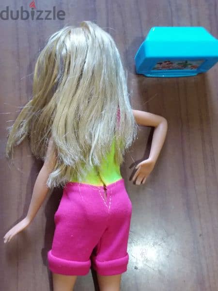 Barbie NEWBORN PUPS great doll without Pups, flex legs in short overol 2