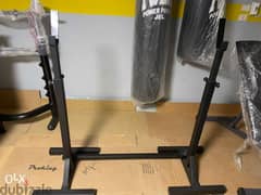 squat rack - 2 meters height with connectors