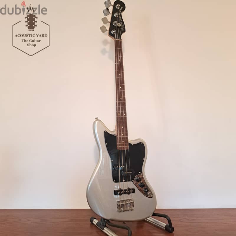 Squier Jaguar SS Bass guitar 0