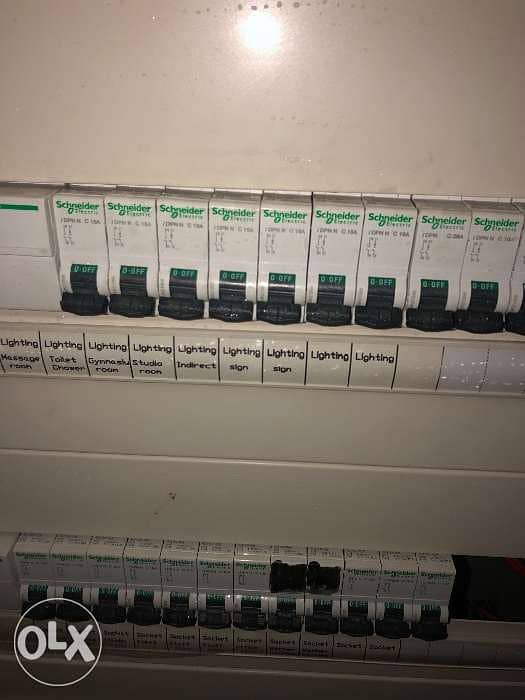 Electrical board and switch 3