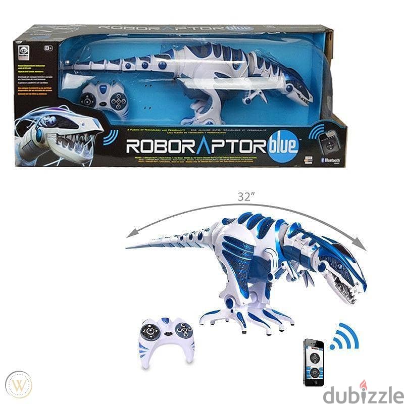 Robot Roboraptor, Blue 1