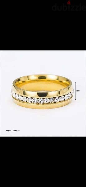 ring available gold or black stainless steel 13