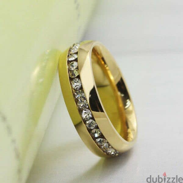 ring available gold or black stainless steel 14