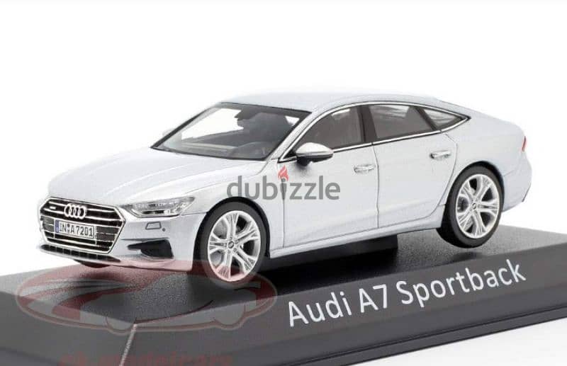 Audi A7 Sportback diecast car model 1;43. 1