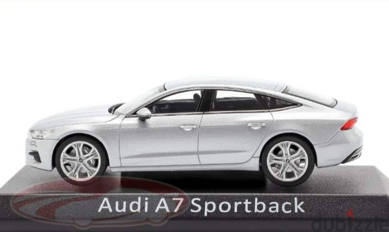 Audi A7 Sportback diecast car model 1;43. 2